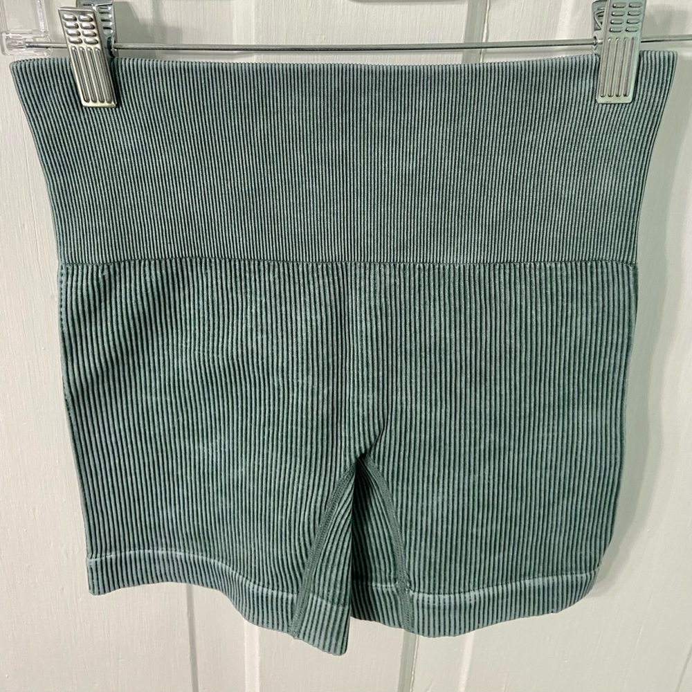 Colsie Ribbed Bike Shorts